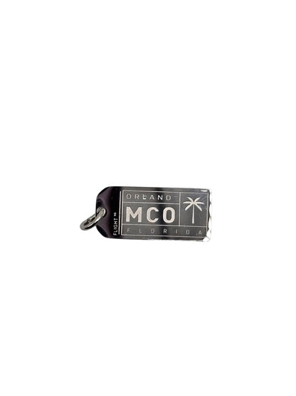 MCO Luggage Tag Charm