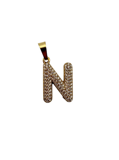 Bling Letter Charm