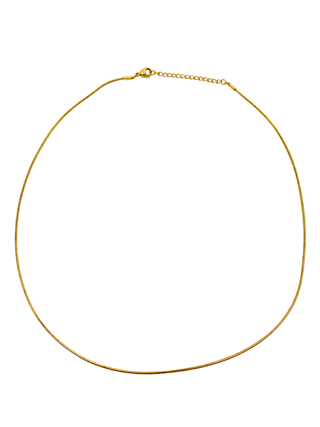 Round Snake Chain Necklace