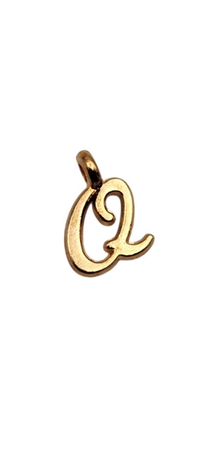 Cursive Letter Charm