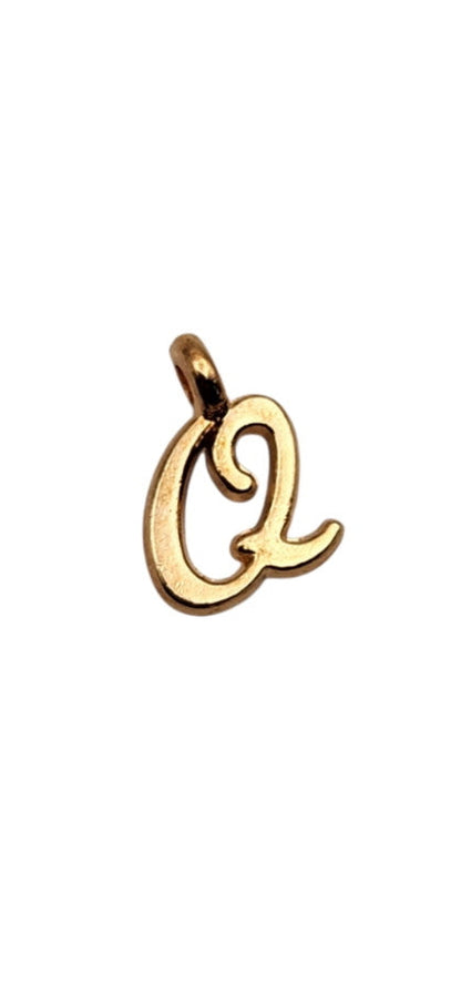 Cursive Letter Charm